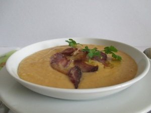 Sárgaborsó főzelék sonkával