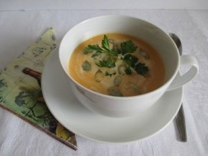 Sütőtök leves almával